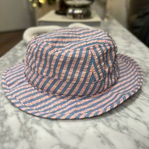 Seersucker Boonie Hat | J. Crew | NEW